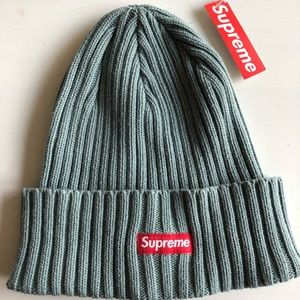 Supreme Gray Beanie